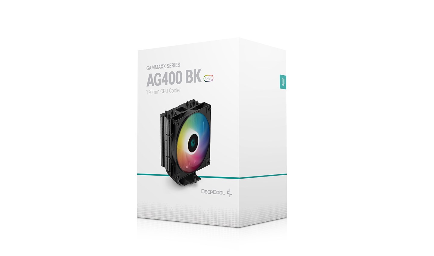 Ftohës për procesor DeepCool AG400 A-RGB, 12 cm