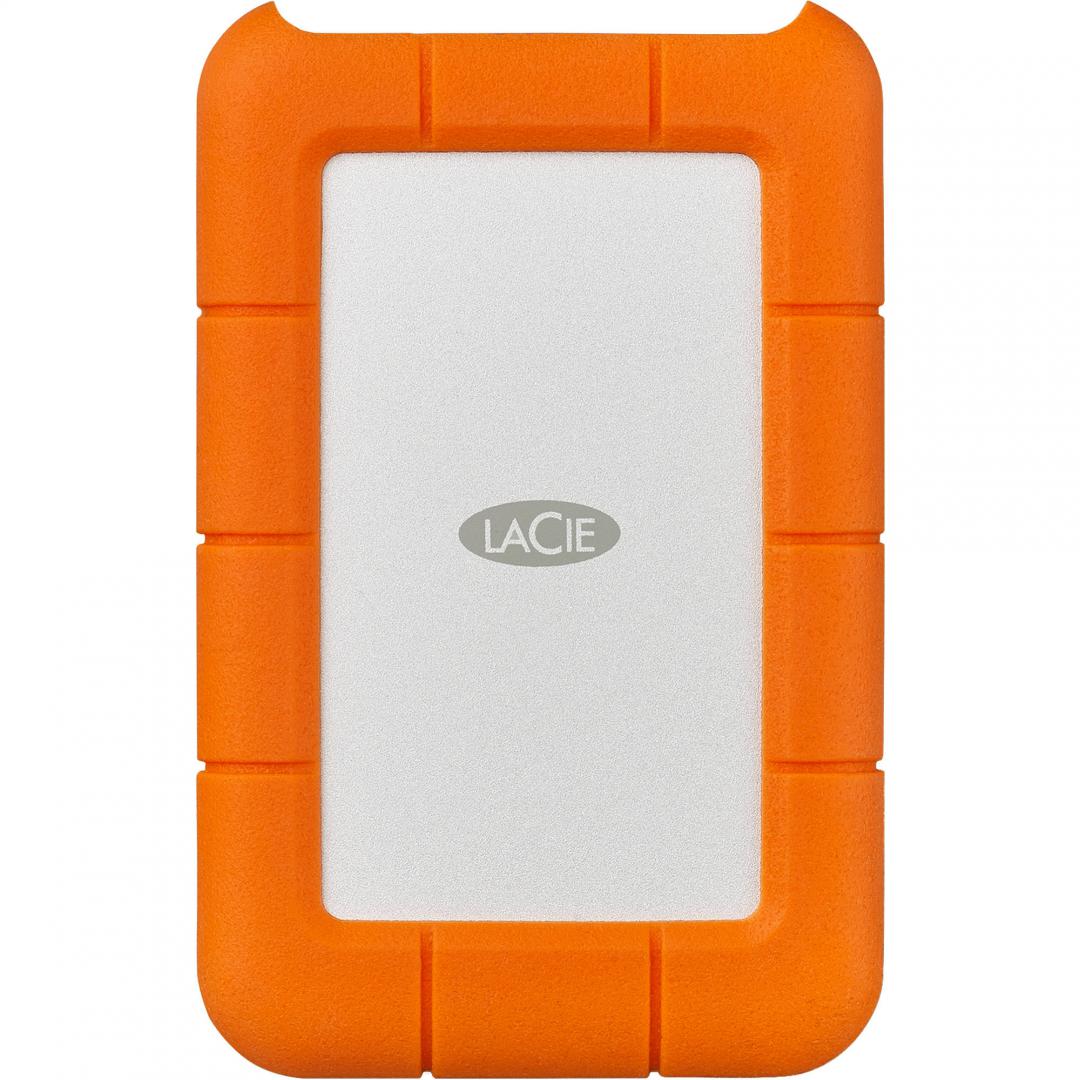 Hard disk i jashtëm LaCie Rugged 5TB, USB C, portokalli