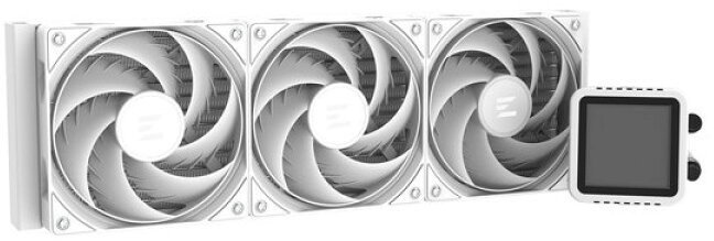 Sistem ftohës uji Zalman ALPHA2 DS A36, 360mm, ekran LCD 2.7", i bardhë