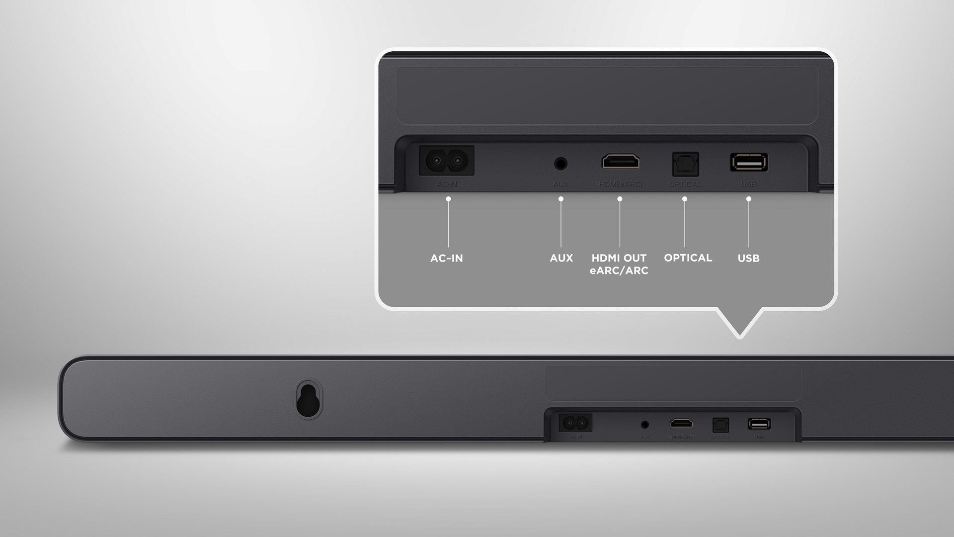 Soundbar TCL S45HE, 2.0 kanale, Bluetooth, i zi