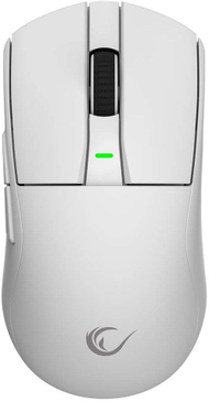 Гејминг глувче Rampage Zenith Pro Wireless, 26000 DPI, 4 KHz, бело