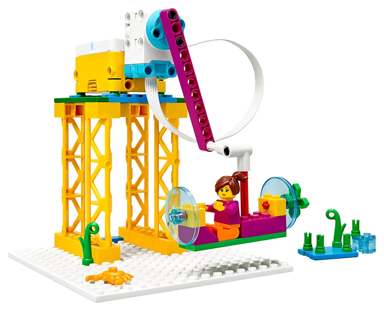 Set edukativ LEGO Education SPIKE Essential, 449 pjesë, me sensorë dhe motorë, shumëngjyrësh
