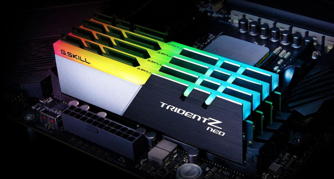 Memorie G.Skill Trident Z RGB, DDR4, 64 GB, 3200 MHz, CL16, F4-3200C16Q-64GTZR