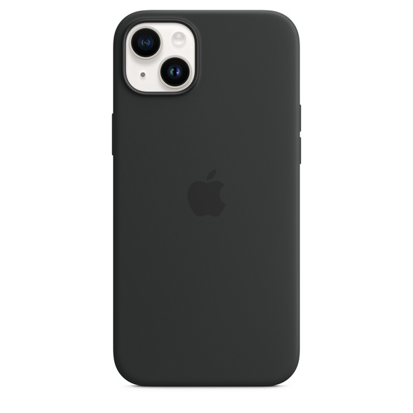 Apple iPhone 14 Plus Silicone Case me MagSafe, Midnight