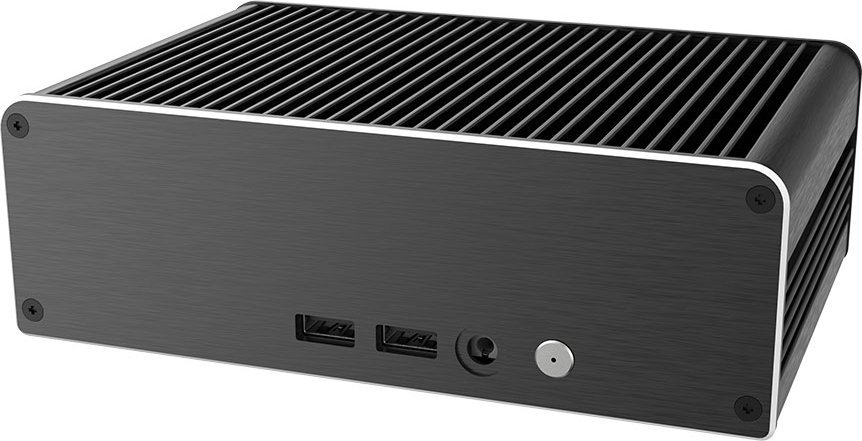 Kuti kompjuterike Akasa Newton CWS, për Intel NUC Wall Street Canyon, ftohje pasive, metalike, e zezë