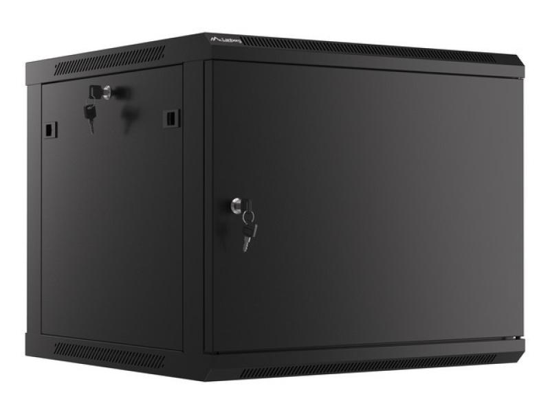 Kabinet rrjeti Lanberg WF01-6609-00B, 19", 9U, i zi