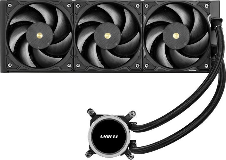 Ftohës uji për CPU Lian Li Galahad II Trinity Performance, 360mm, RGB, i zi