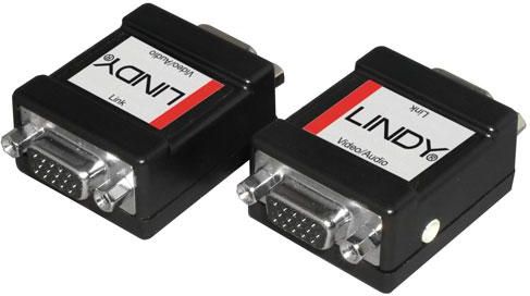 Sistem i transmetimit të sinjalit Lindy AV VGA + përshtatës audio (fole stereo) (35500)