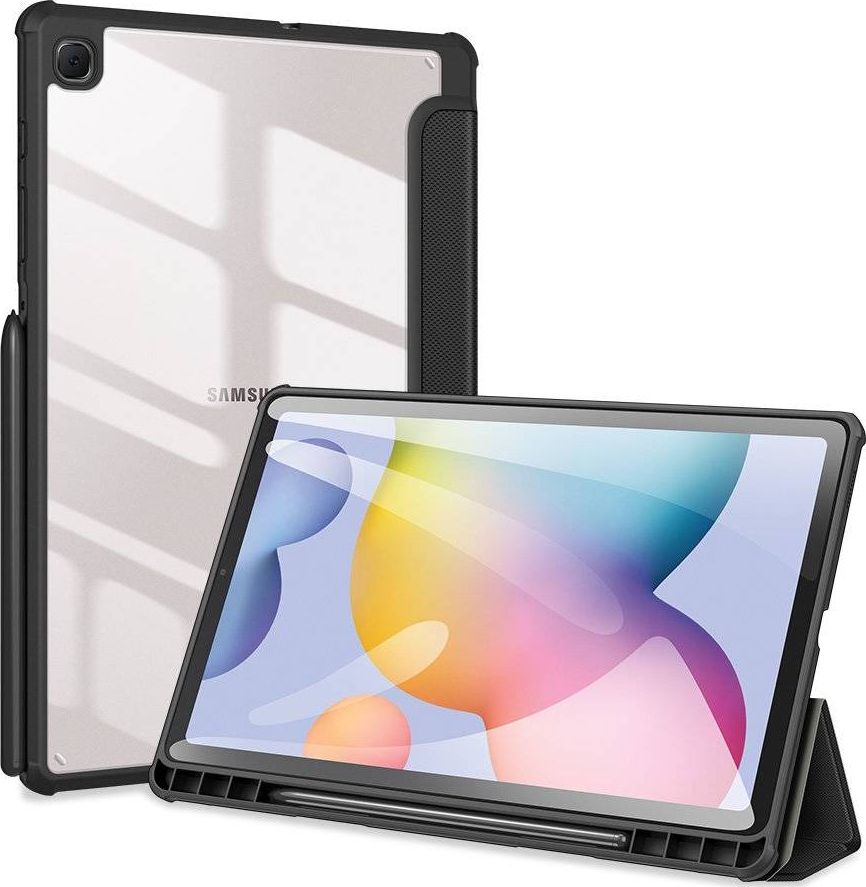 Mbulesë tablet Dux Ducis Toby për Samsung Galaxy Tab S6 Lite, me mbajtëse stylus, e zezë