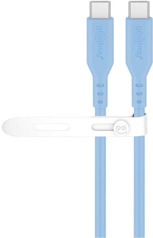 Kabllo Goobay USB C, 1.5m, 60W, blu