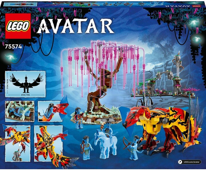 Set LEGO® Avatar 75574 Toruk Makto and the Tree of Souls, 1212 pjesë