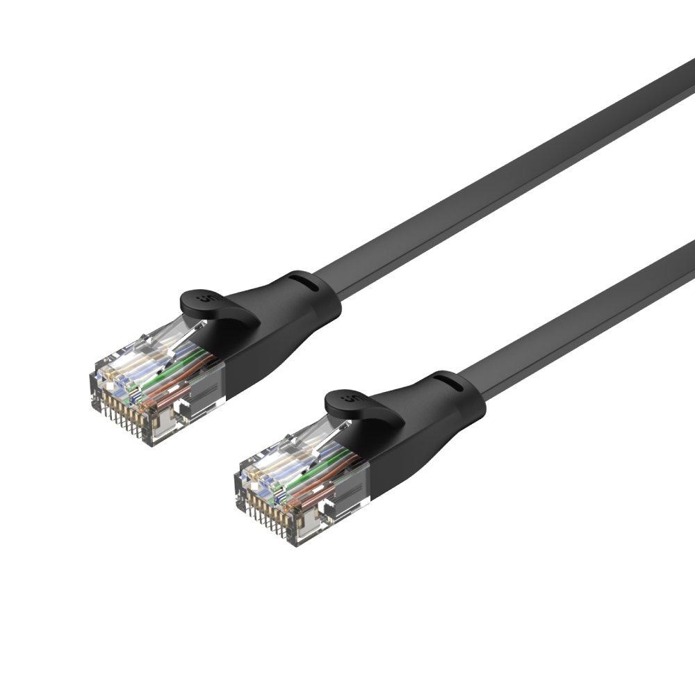 Kabllo rrjeti Unitek C1811GBK, UTP Cat.6, 3m, e zezë