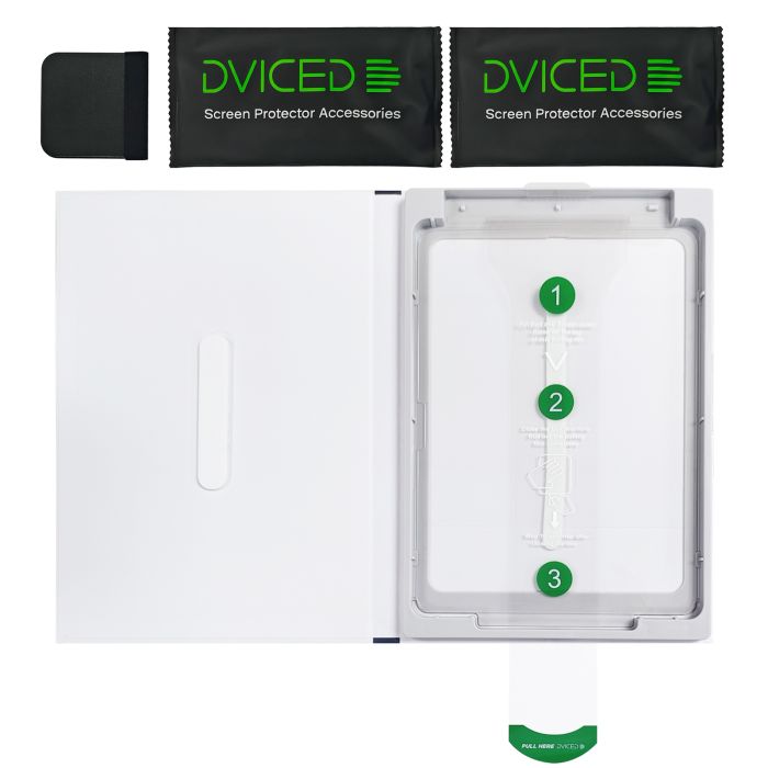 Dviced Tempered Glass Screen Protector For iPad Pro 13-Inch With Dust-Free Applicator