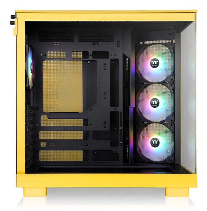 Thermaltake View 380 XL TG ARGB Bumblebee (CA-11E-00M4WN-00) – Kasë Kompjuteri, e verdhë