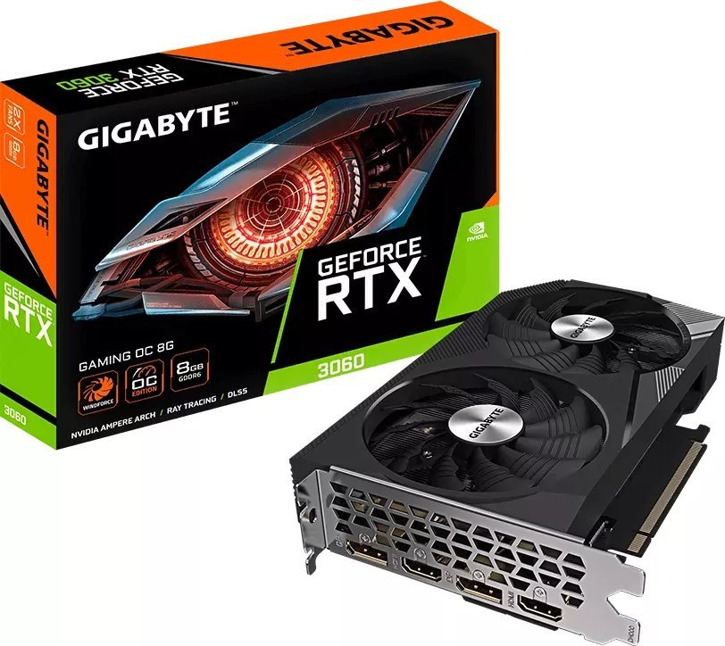 Kartelë grafike Gigabyte GeForce RTX 3060 Gaming OC 8GB GDDR6