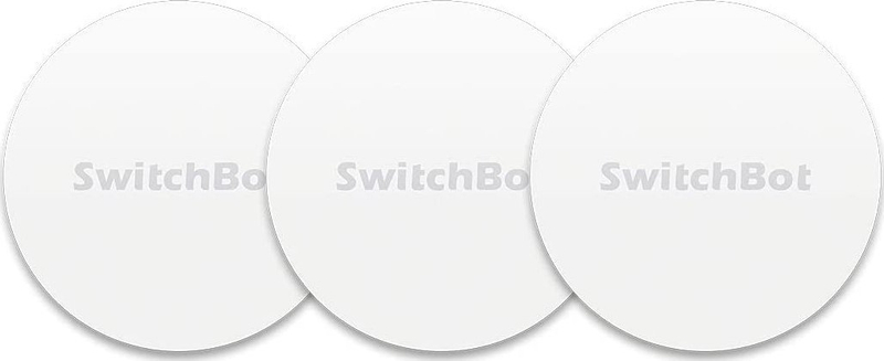 Etiketë NFC SwitchBot Tag, inteligjente, vetëngjitëse, e bardhë
