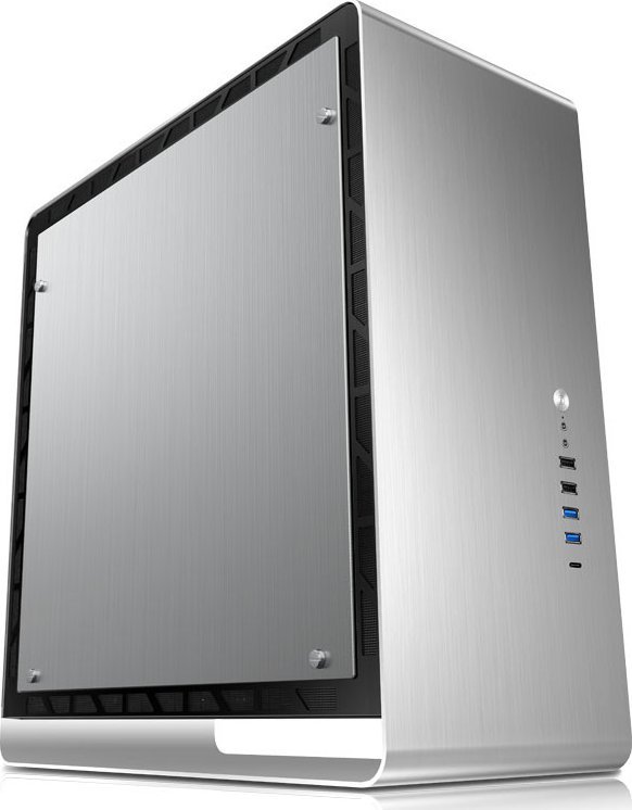 Куќиште за компјутер Jonsbo UMX6S, сребрена, Full Tower