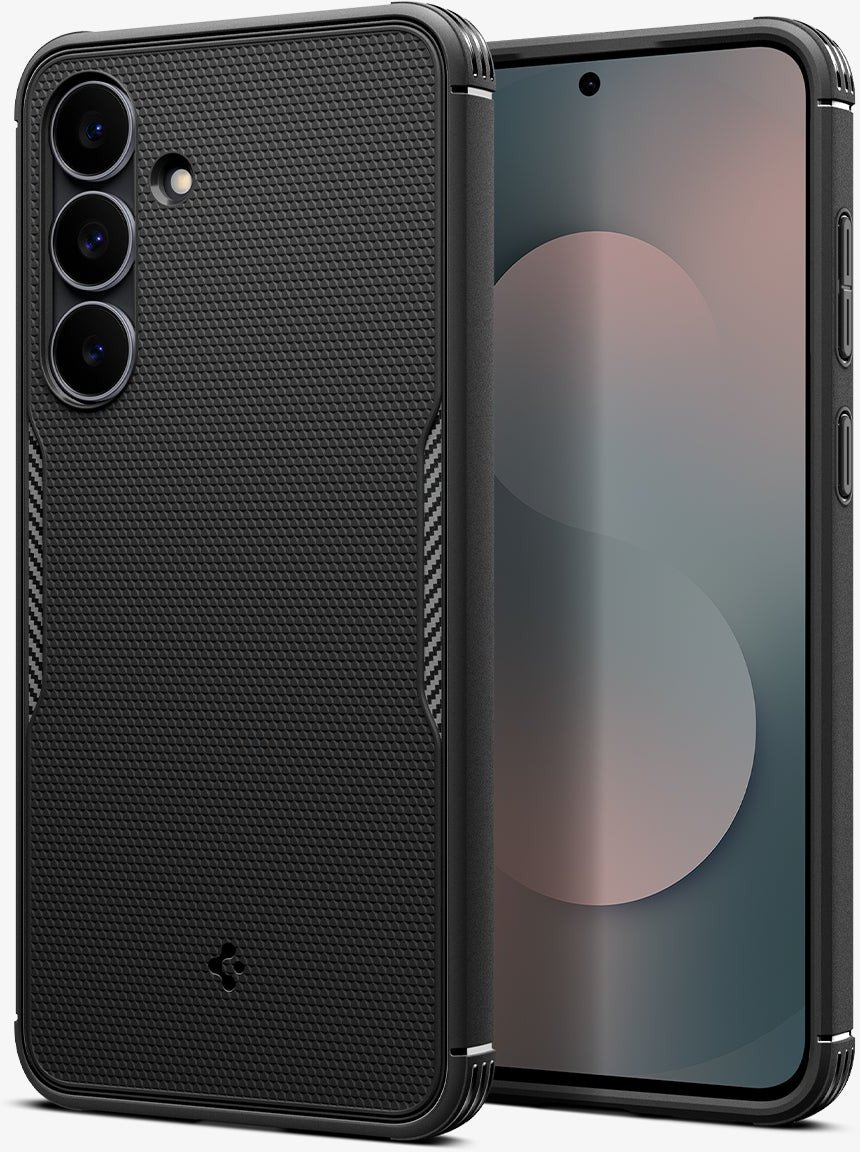 Футрола за телефон Spigen Core Armor за Samsung Galaxy S25 FE, отпорна на удари, црна