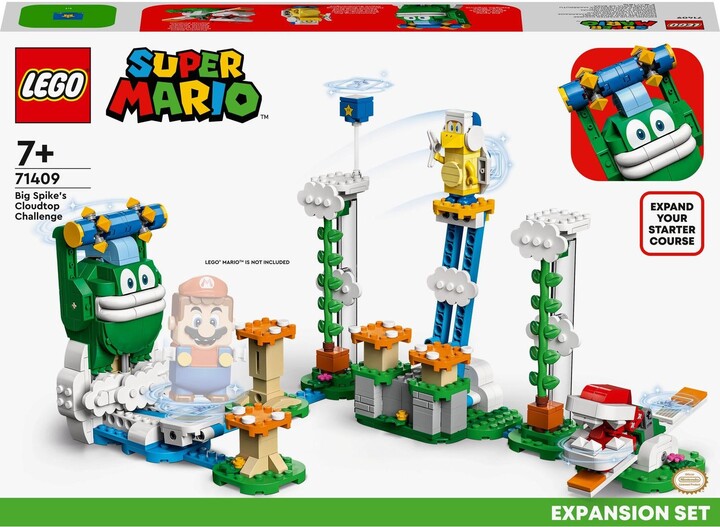 Set zgjerimi LEGO® Super Mario™ 71409 Big Spike Cloud Challenge, 540 pjesë