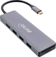 USB Hub InLine USB 3.2 Type-C Multi Hub