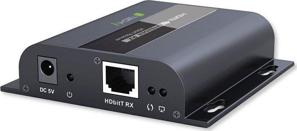 Marrës HDMI Techly IDATA EXTIP-383RV4, AV Receiver, Full HD 60Hz, i zi