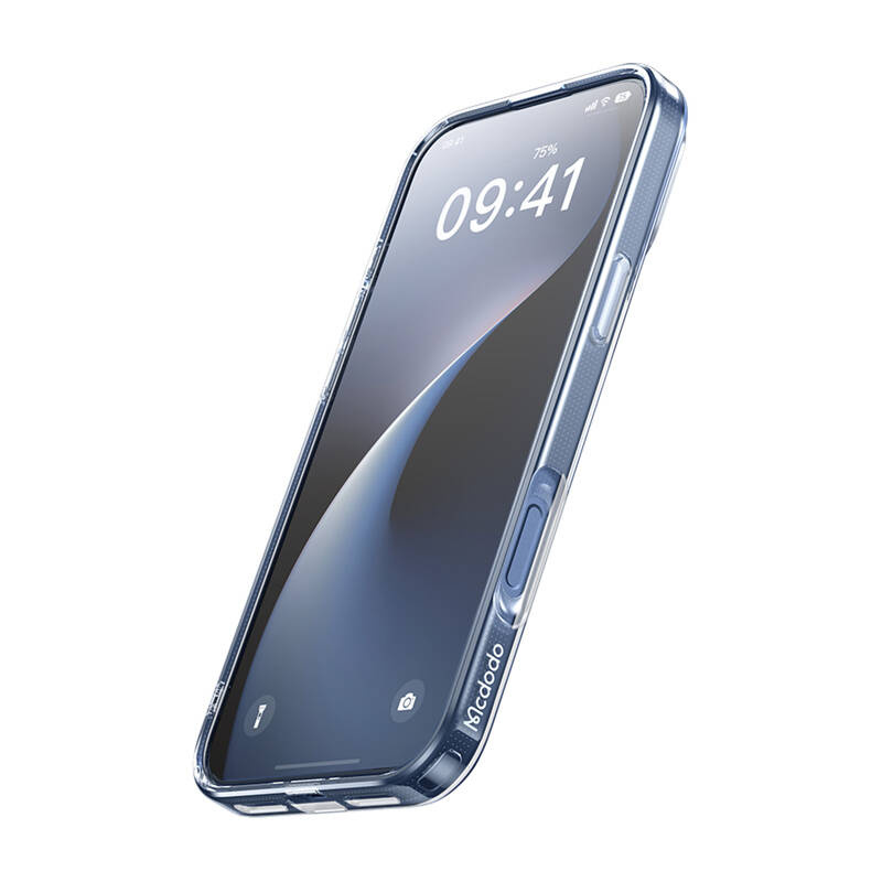 Këllëf telefoni Mcdodo Durable për iPhone 16 Pro Max, set 2 copë, material PC TPU, transparent