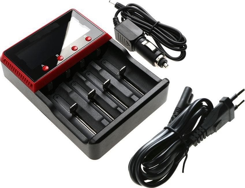 Karikues baterie CoreParts MBXBTCHR-AC0045, për pajisje IT, i zi