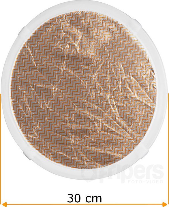Disk reflektues Hensel Bounce për Grand Mini 85 Softbox, dyanshëm argjend dhe ari