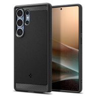 Mbrojtëse për celular Spigen Rugged Armor MagFit, për Samsung Galaxy S25 Ultra, e zezë