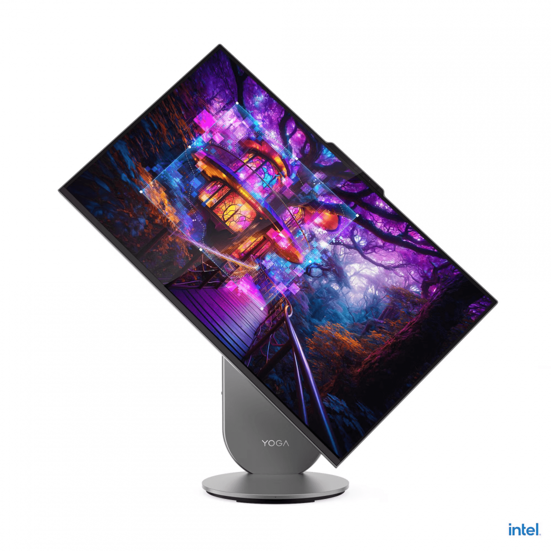 Kompjuter All in One Lenovo Yoga AIO 27IAH10, 27" QHD, Intel Core Ultra 5, 16GB RAM, i bardhë