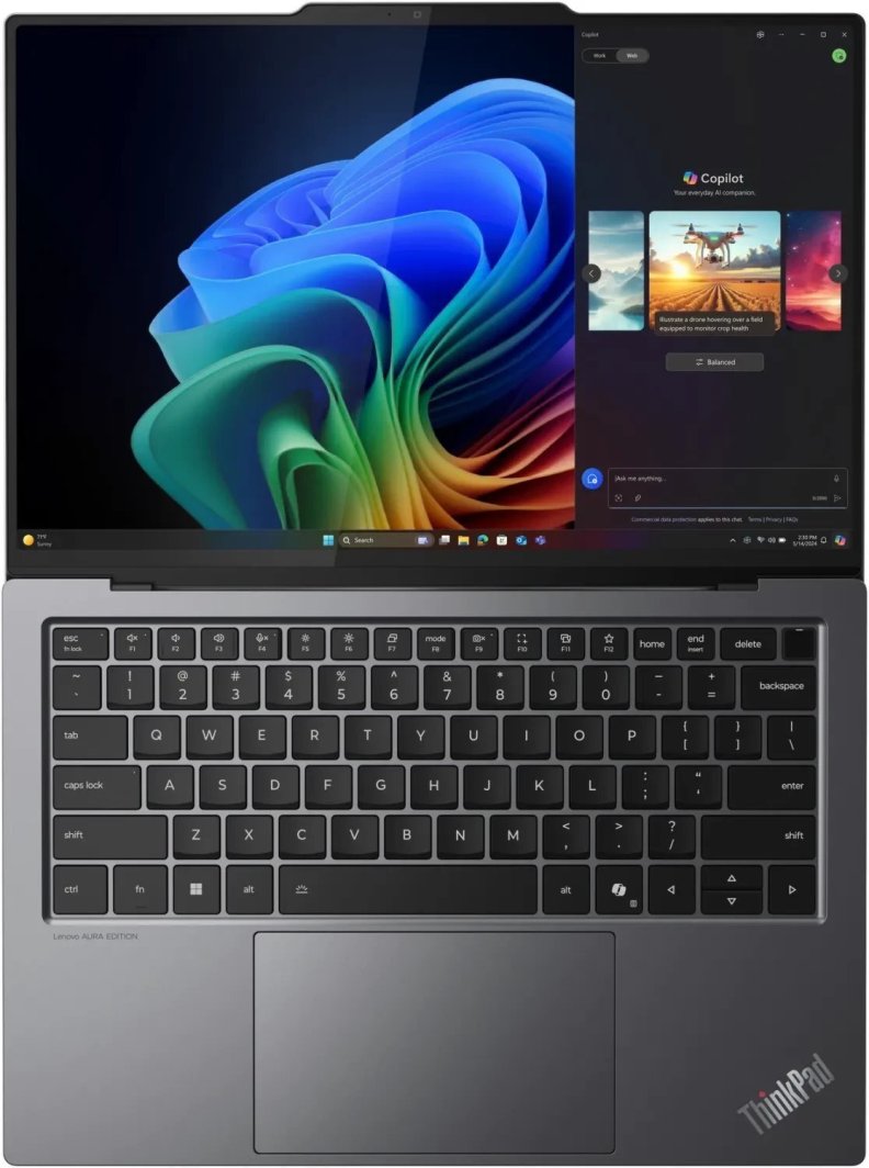 Laptopi Lenovo ThinkPad X9-14 G1, Intel Core Ultra 5 228V, 32GB RAM, 512GB SSD, Windows 11 Pro, i hirtë