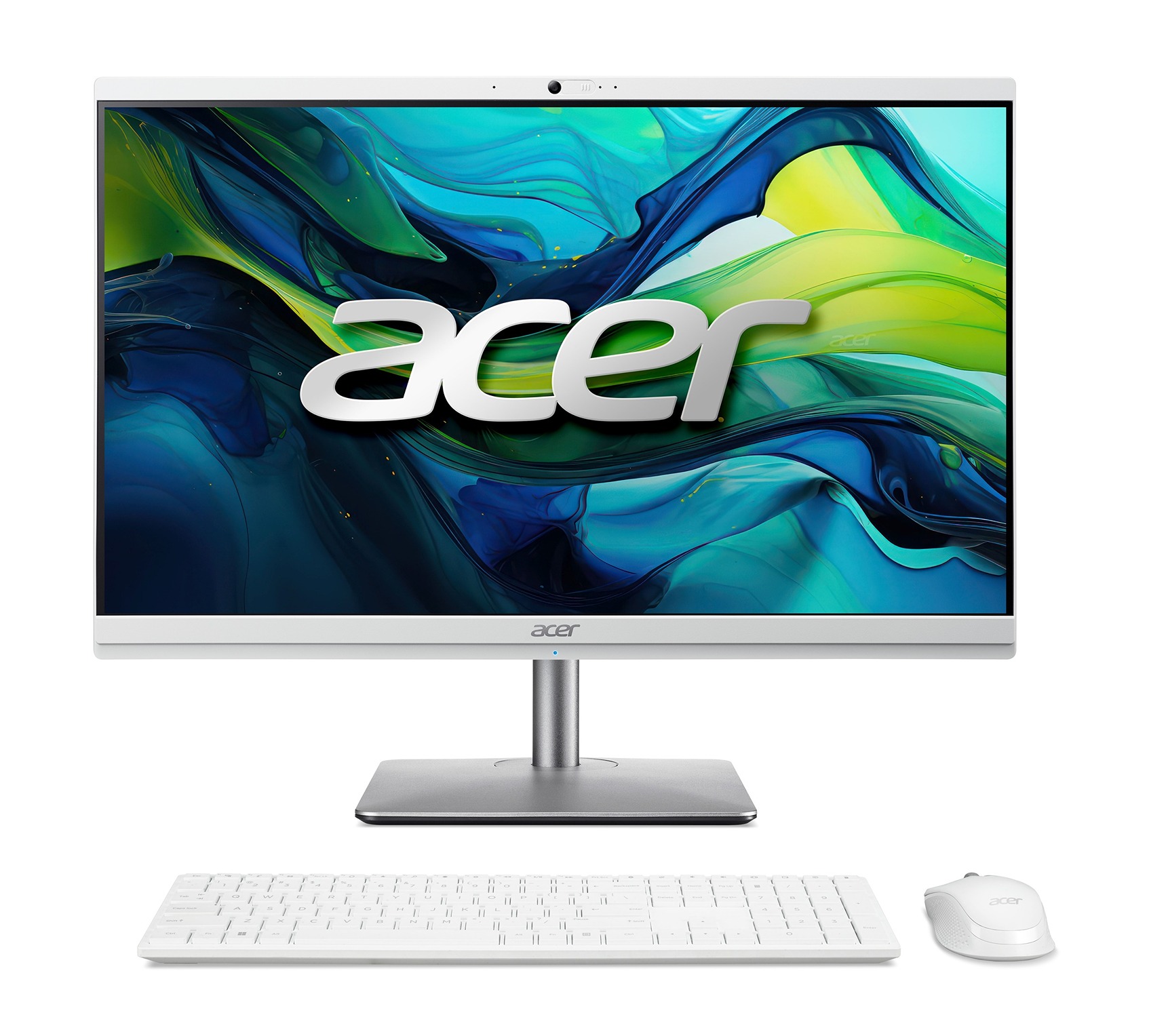 All‑in‑One PC Acer Aspire C24‑195ES, 23.8" FHD, Core Ultra 5, 16 GB RAM, 1 TB SSD, i bardhë