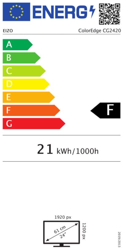 Monitor EIZO CG2420, 24,1", IPS, FHD+, i zi