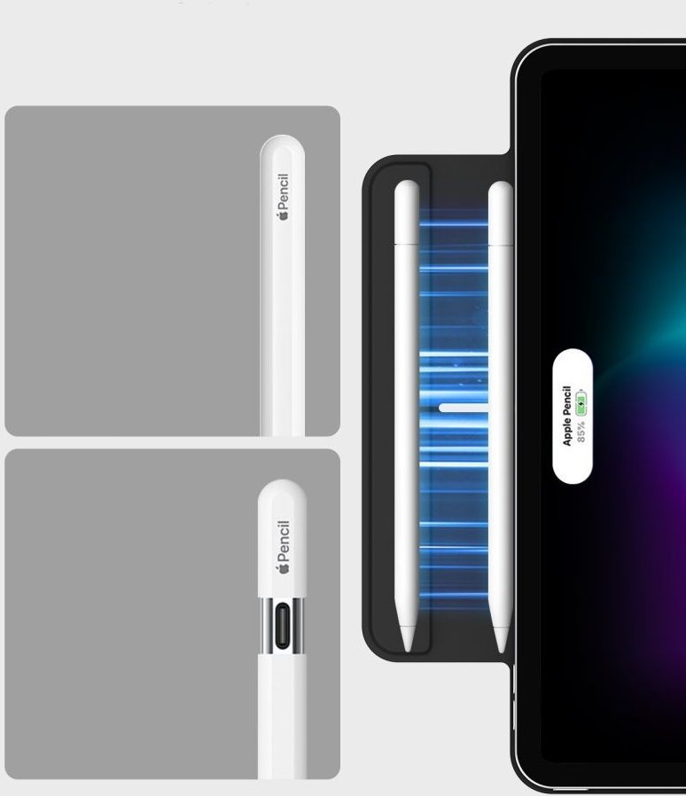 Mbrojtëse ESR Rebound Magnetic, për iPad Pro 13" 2024, me magnet, e zezë