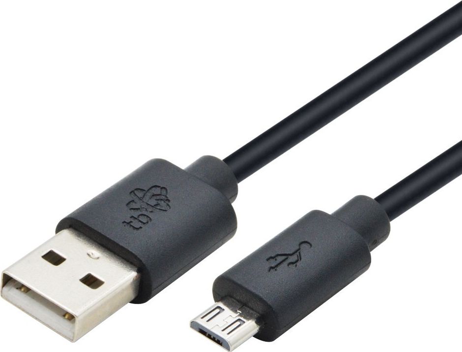 Kabllo TB, USB-A - microUSB, 1.8m, e zezë