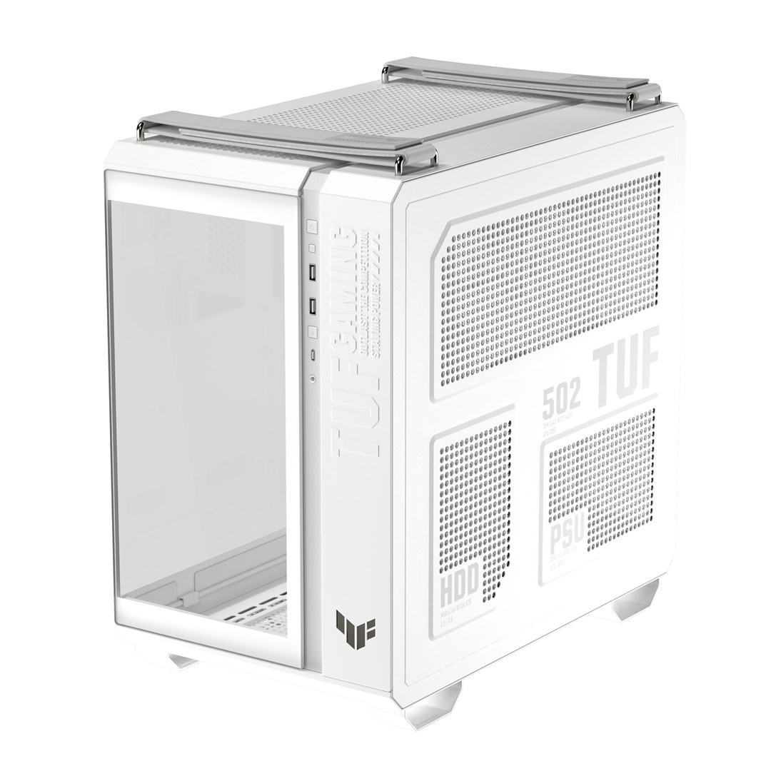 Kornizë PC ASUS TUF Gaming GT502, mid tower, ARGB, e bardhë