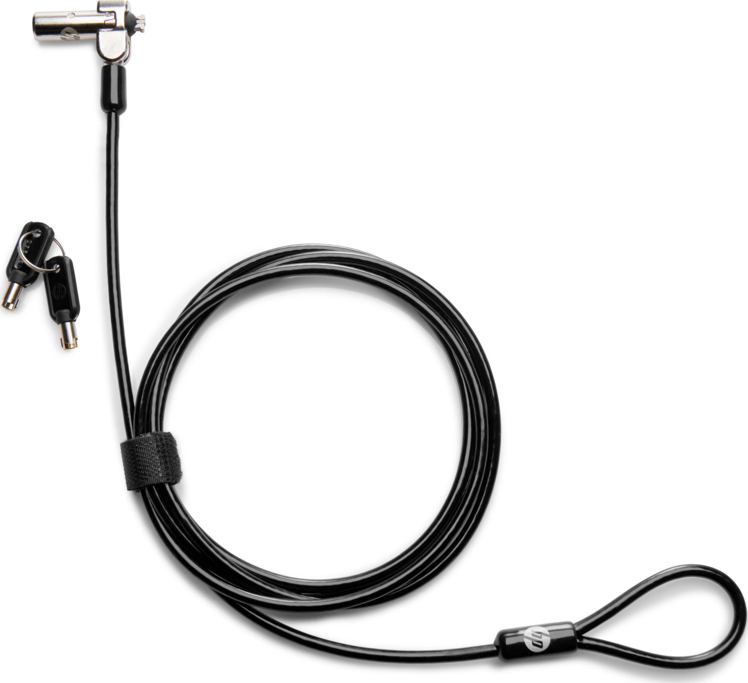 Kabllo sigurie për laptop HP 1AJ39AA, me çelës, Nano