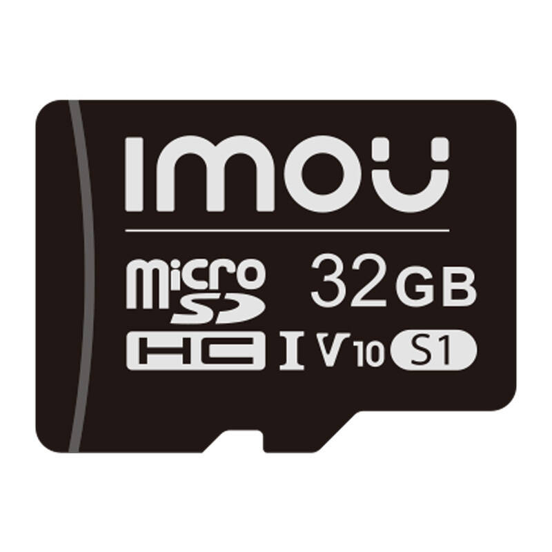 Kartë memorie Imou ST2-32-S1, 32GB, MicroSD Class 10, e zezë