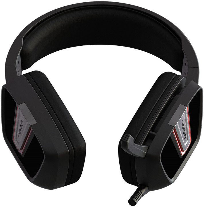 Kufje Patriot Viper V330, ngjyrë të zezë