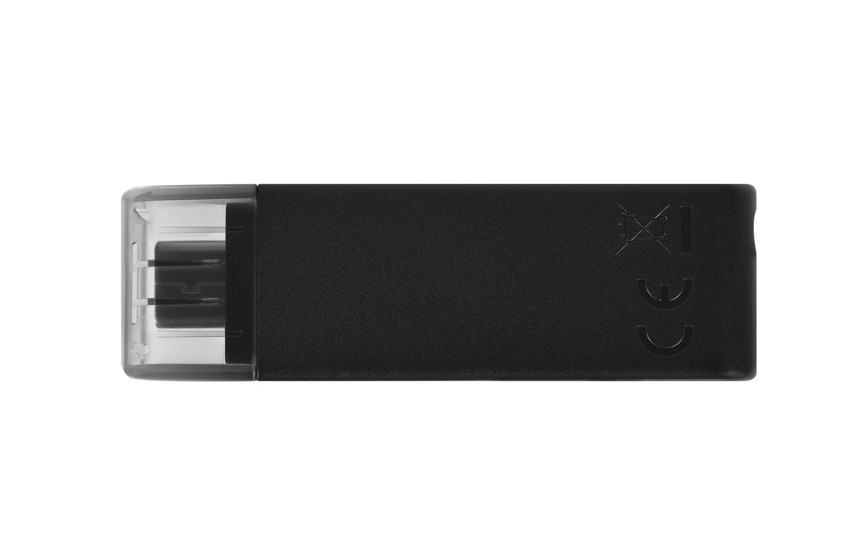 [OUTLET] USB Kingston DataTraveler, 128 GB, e zezë
