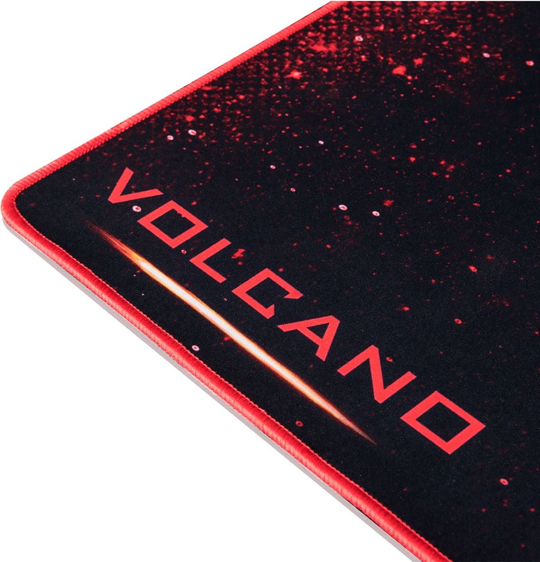 Mauspad Modecom Erebus (PMK-MC-VOLCANO-EREBUS), 900 x 420 x 3 mm, i kuq/zi