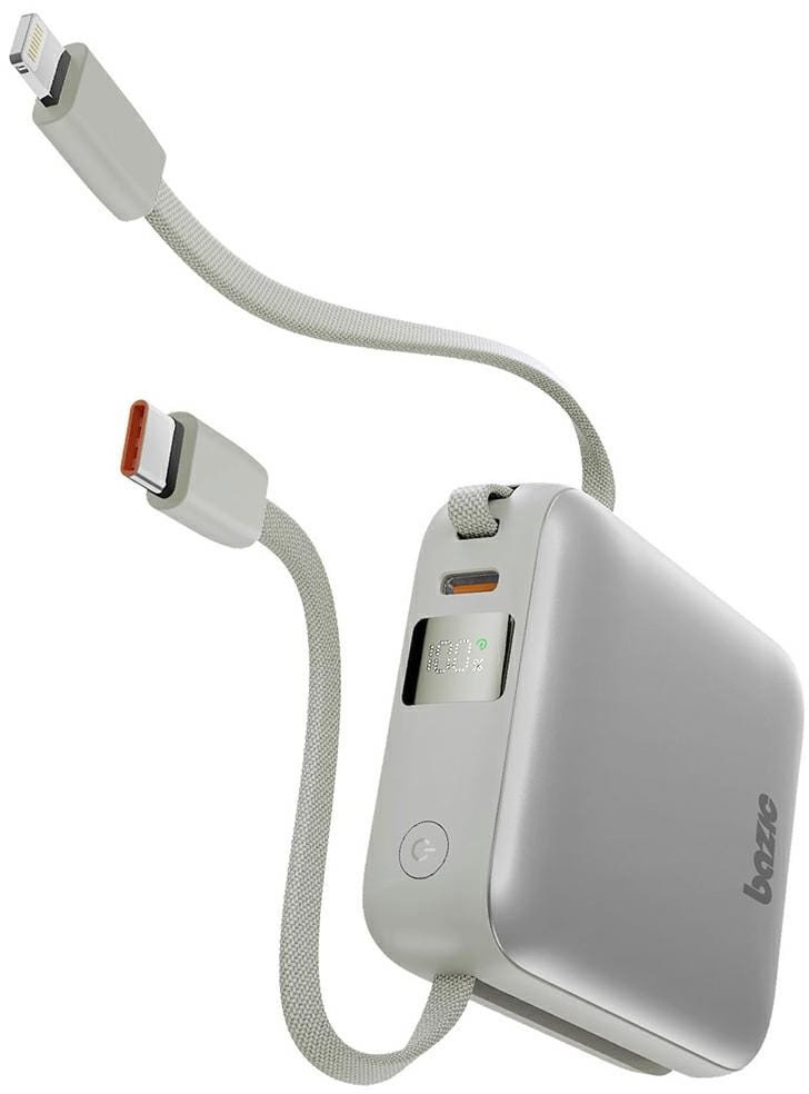 Powerbank Energea Bazic Fusion Mini 3in1 10000mAh, 22W, gri