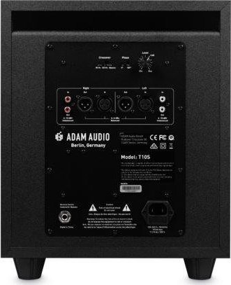 Subwoofer aktiv ADAM Audio T10S, 10", për studio, i zi