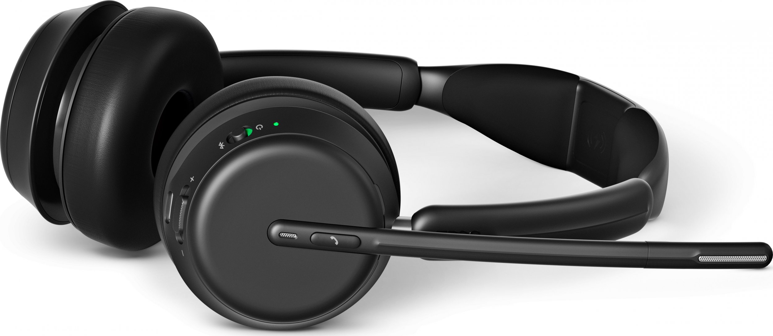 Kufje pa tela EPOS Impact 1060, Bluetooth, për zyra, të zeza