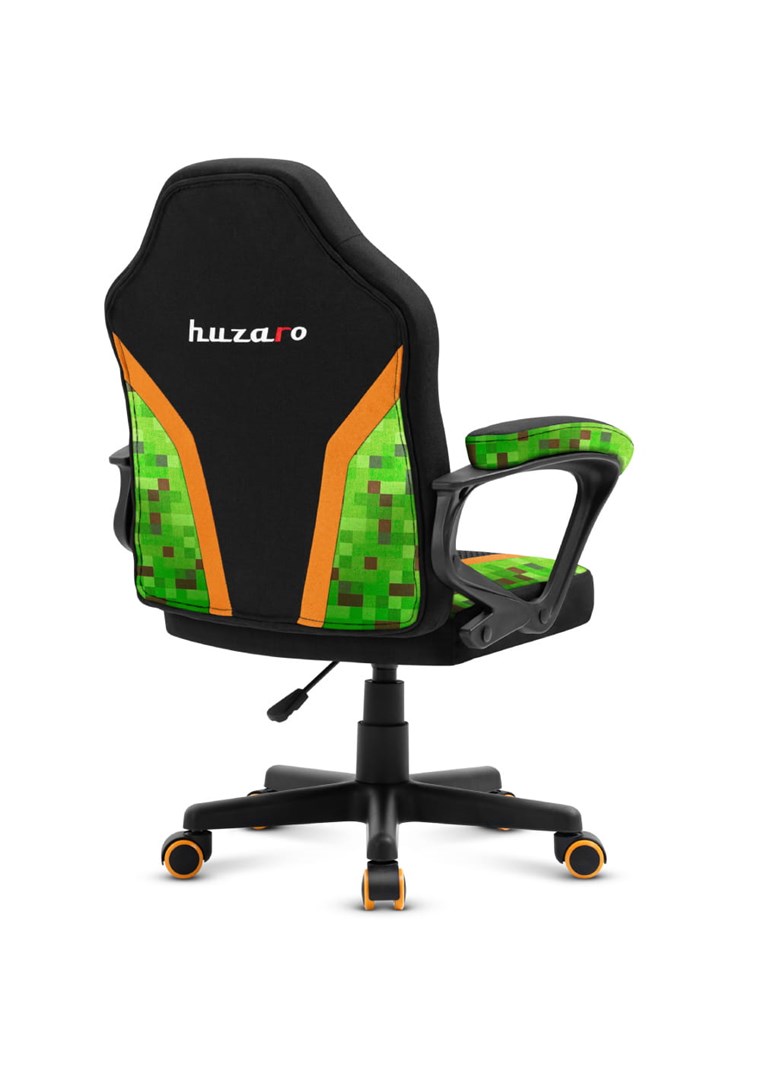 Karrige lojërash për fëmijë Huzaro Ranger 1.0 Pixel Mesh, 130kg, e zezë