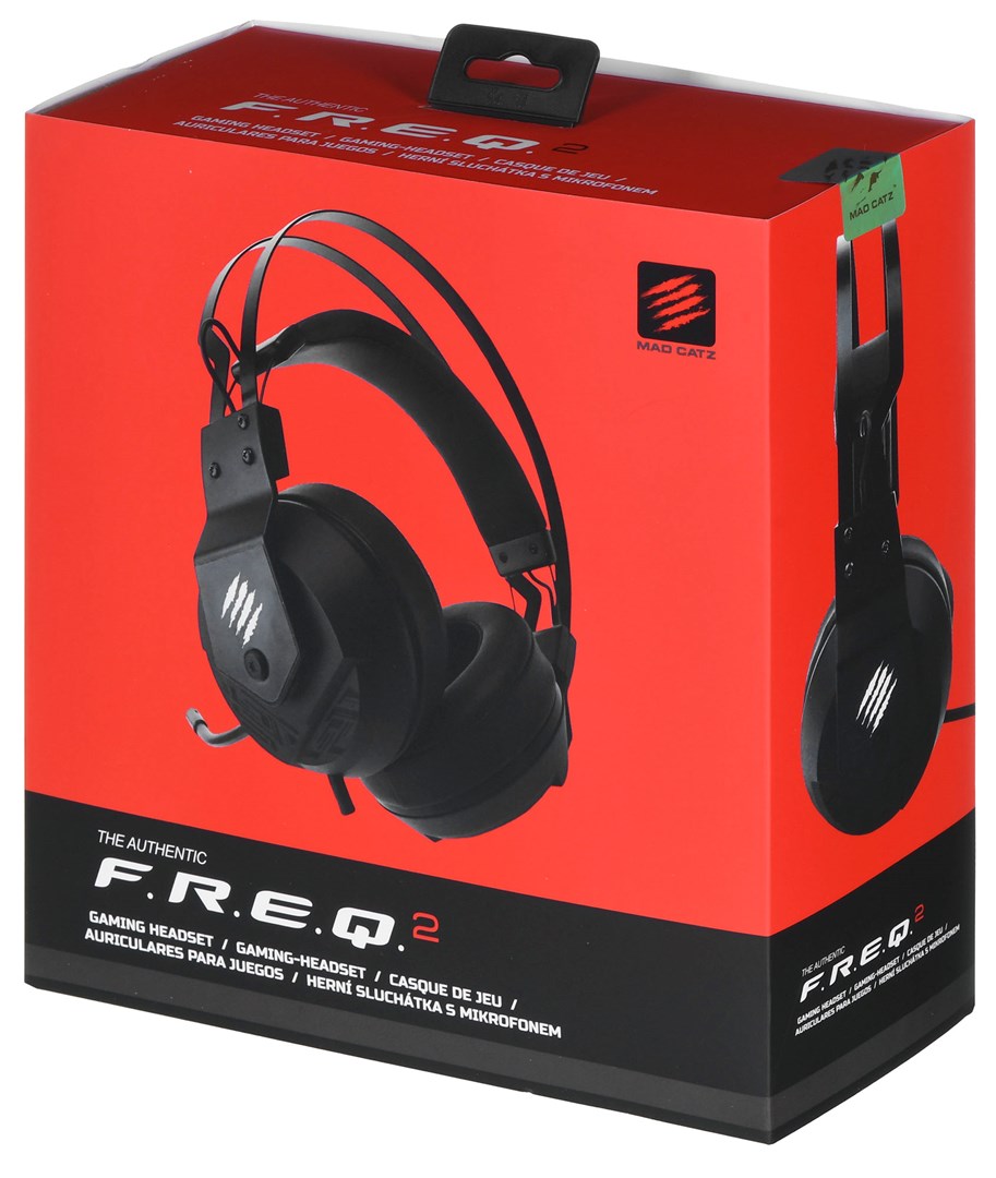 Kufje Madcatz F.R.E.Q. 2, me kabllo, të zeza