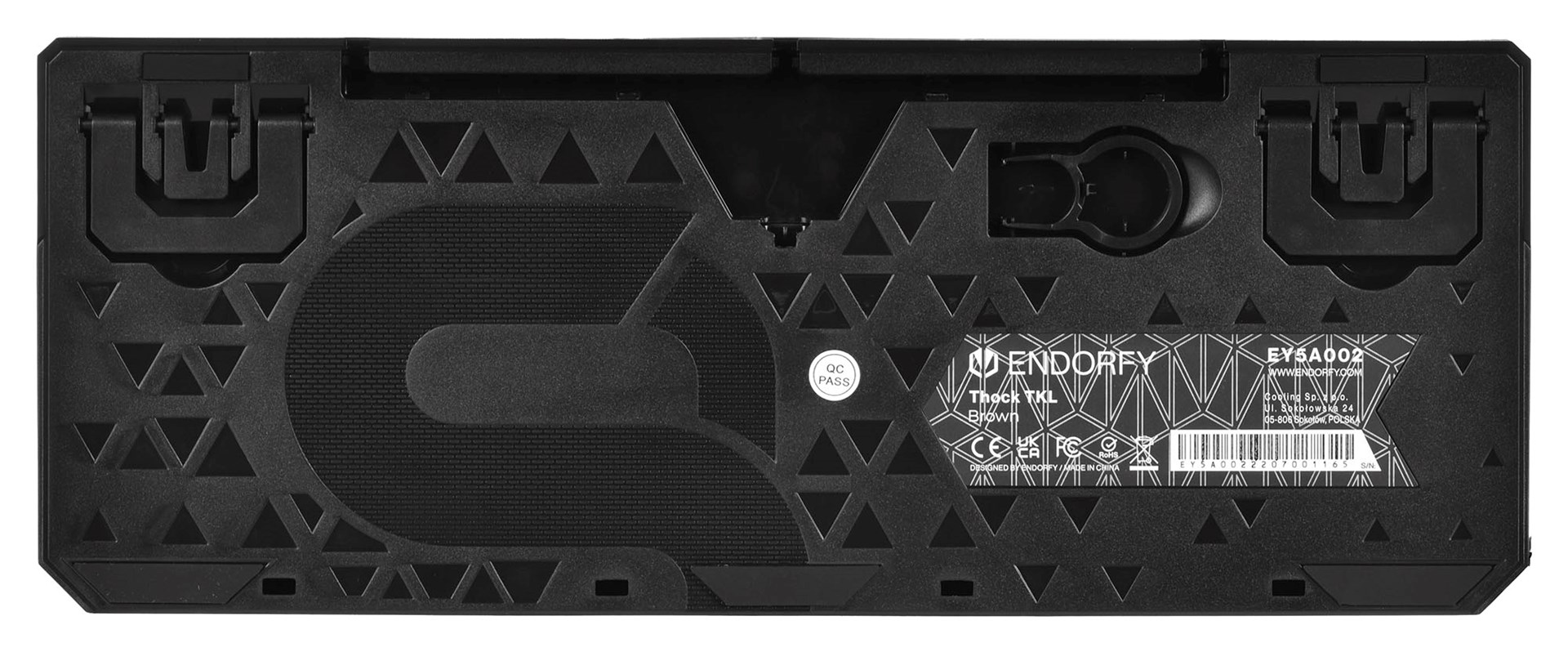 Tastierë mekanike Gaming Endorfy THOCK TKL, USB, Kailh Brown, RGB, e zezë