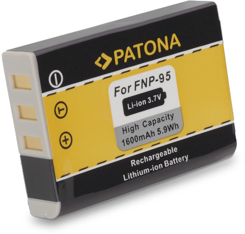 Bateri për kamera PATONA Pro Fuji NP-95, 1600mAh, Li-Ion