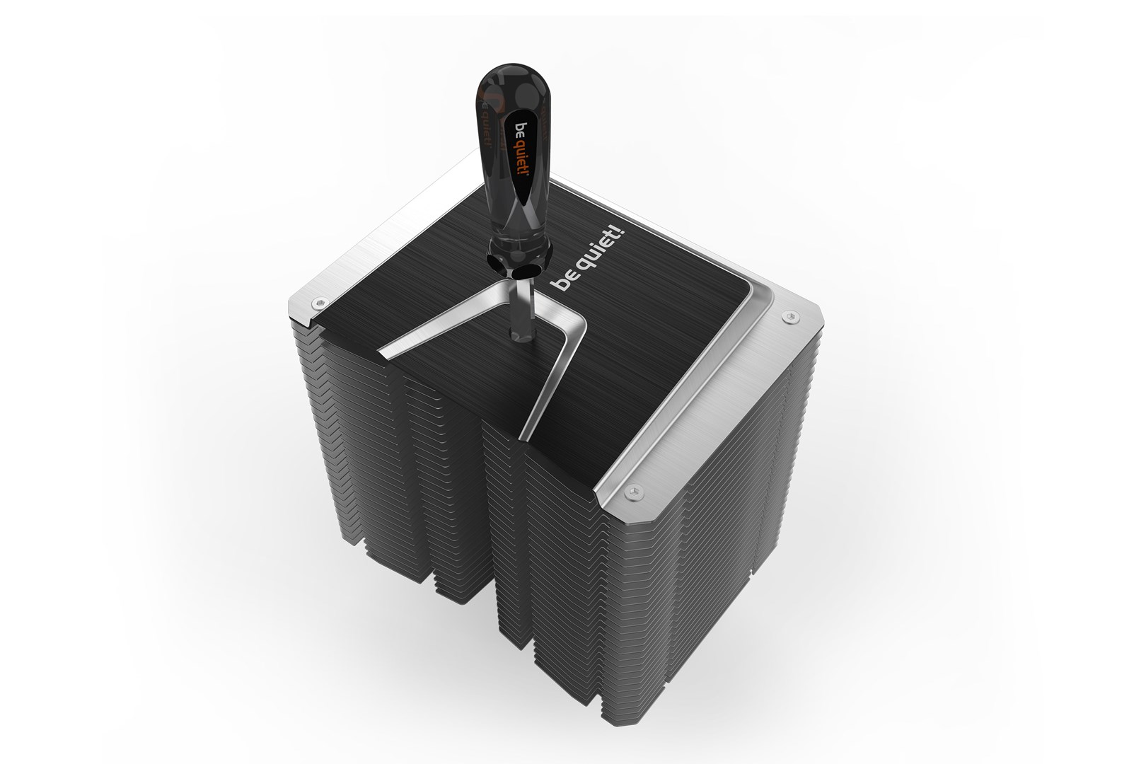 Lадилник за CPU be quiet! Shadow Rock 3, 190W TDP, 120mm, сребрен
