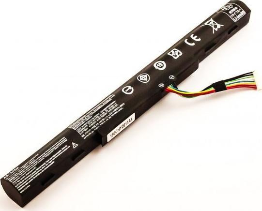 Bateri laptopi MicroBattery për Acer Aspire E5, zëvendësuese, e zezë